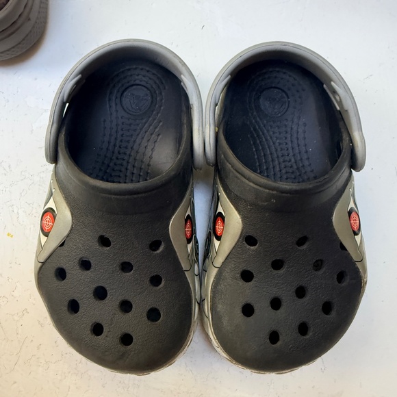 Crocs Mechanical Shark Shoes size 8 Toddler - Picture 5 of 6